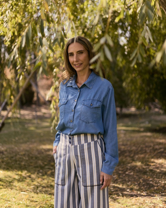 Pantalón Duna Azul