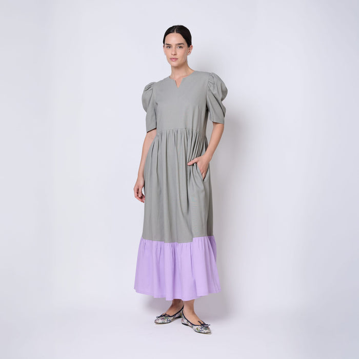 Vestido Senda Gris