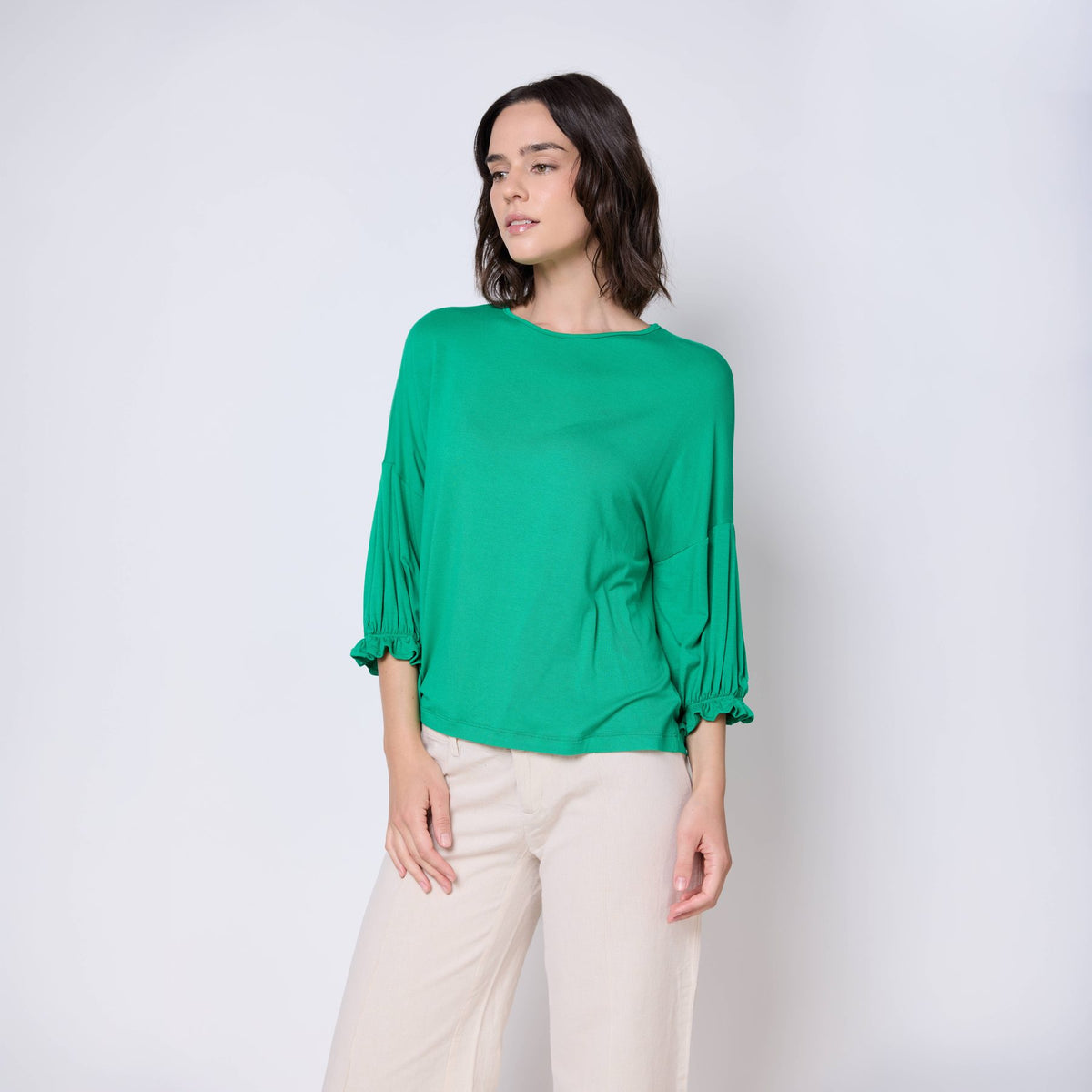 Polera Aura Verde Amazonas