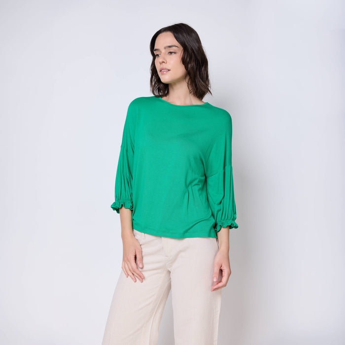 Polera Aura Verde Amazonas