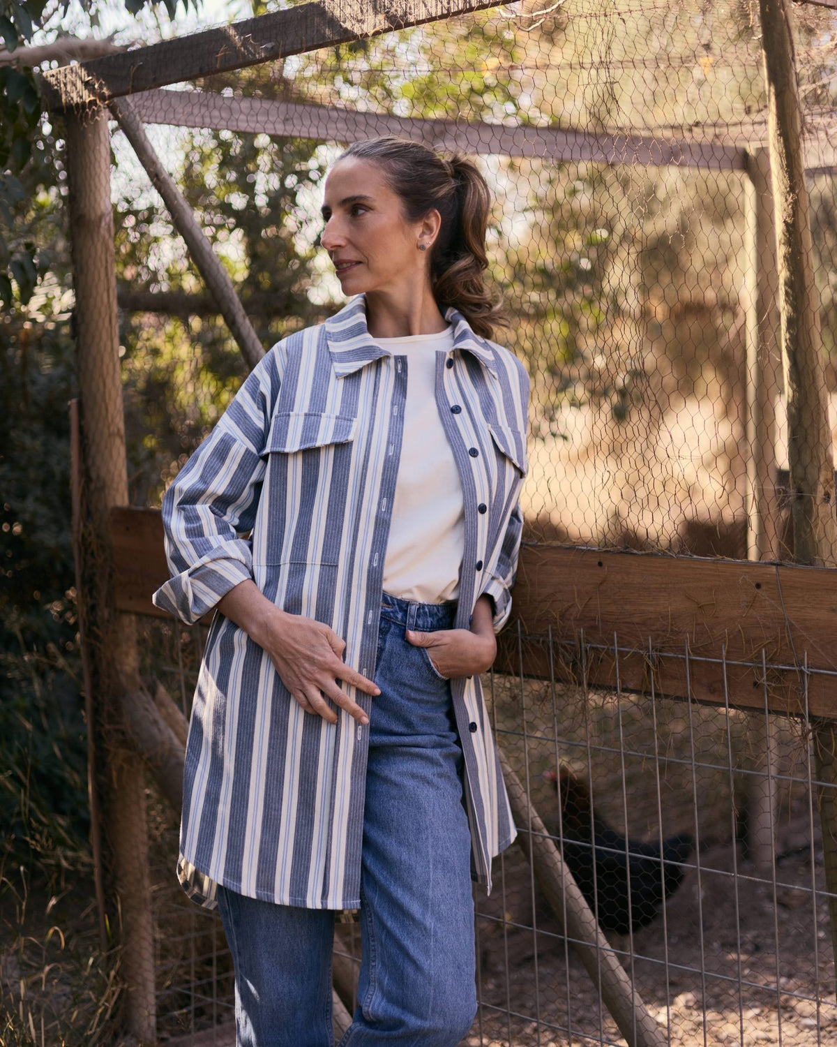 Sobrecamisa Nómada Azul