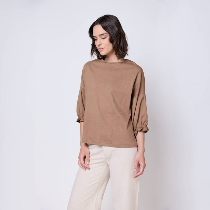 Polera Aura Taupe