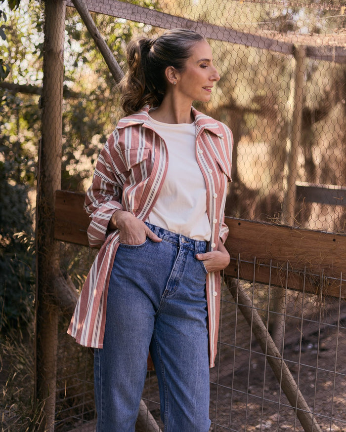 Sobrecamisa Nómada Terracota