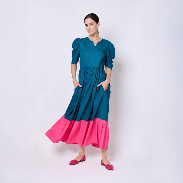 Vestido Senda Petróleo